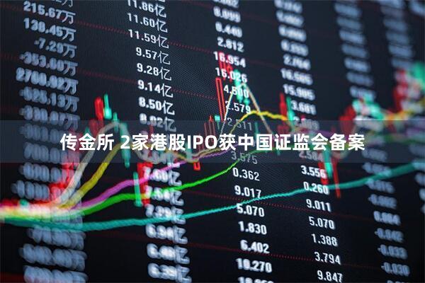传金所 2家港股IPO获中国证监会备案